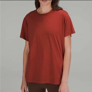 lululemon❣️all yours short sleeve red clay